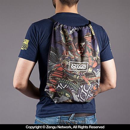 Scramble Samurai Drawstring Bag